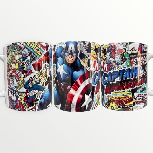 Captain America - Marvel Avengers and favourite heroes Mug