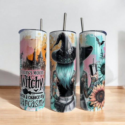 Todays Mood - Witch 20/30oz Insulated Skinny Tumbler