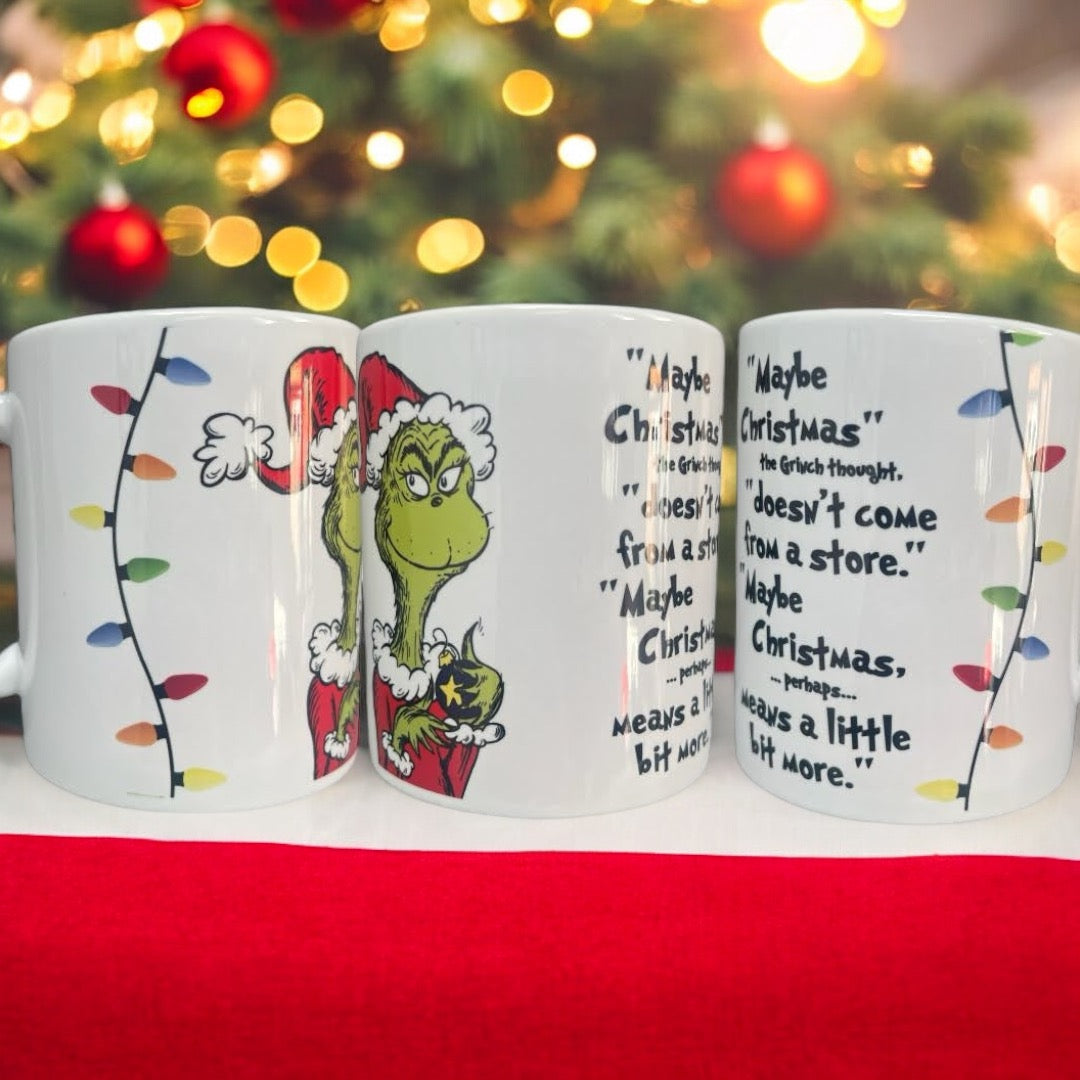 Grinch Christmas Movie Coffee Mug