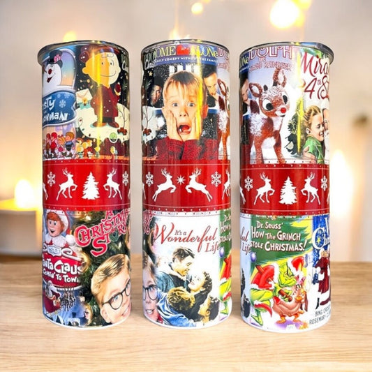 Christmas Movie All-Stars 20/30oz Insulated Skinny Tumbler