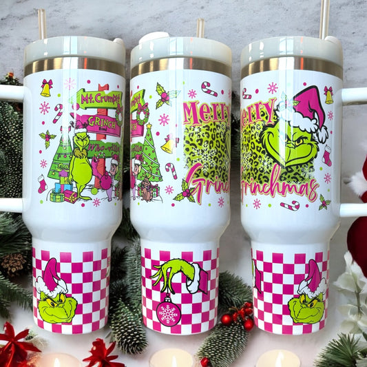 Merry Grinchmas 30/40oz Quencher Tumbler