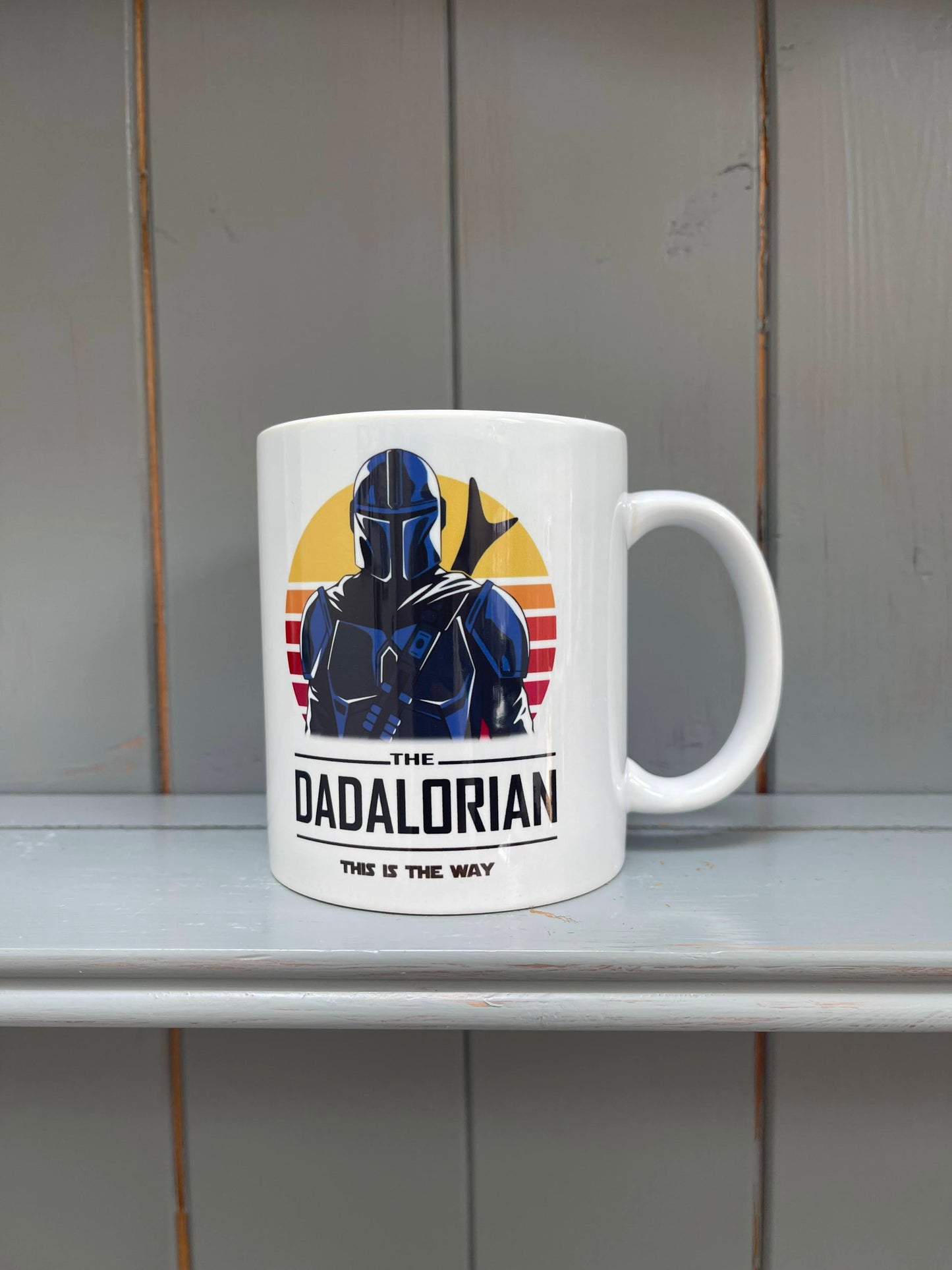 Dadalorian Mug With Optional Personalisation