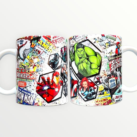 Avengers Marvel Comic Favourite Heroes Mug