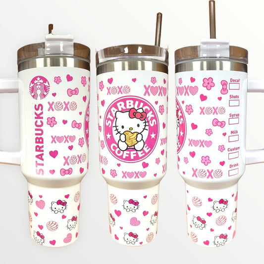 Hello Kitty 30/ 40oz Quencher Tumbler with Optional Personalisation