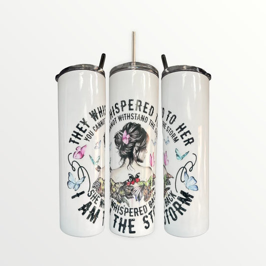 I AM THE STORM 20/30oz Insulated Skinny Tumbler