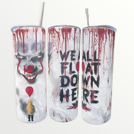 IT Pennywise Clown 20/30oz Insulated Skinny Tumbler