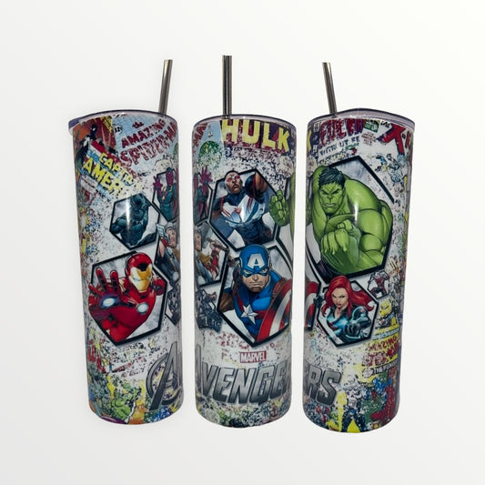 Marvel Avengers 20/30oz Insulated Skinny Tumbler
