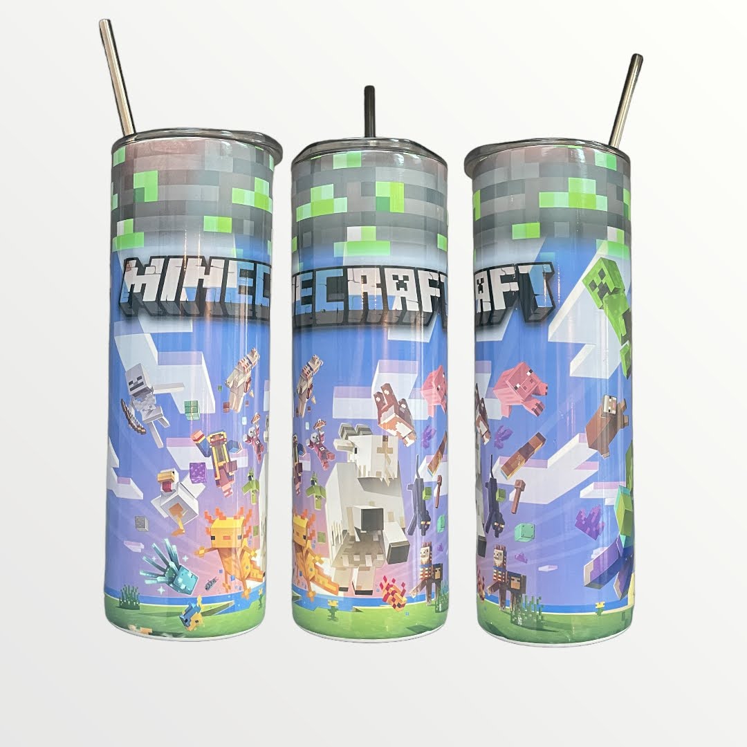 Minecraft Tumbler With Optional Personalisation