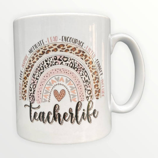 Teacher Life 11 oz (312g) Novelty Mug