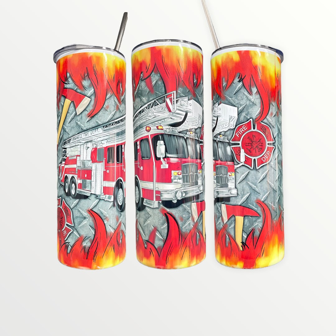Fire Department 20/30oz Insulated Skinny Tumbler