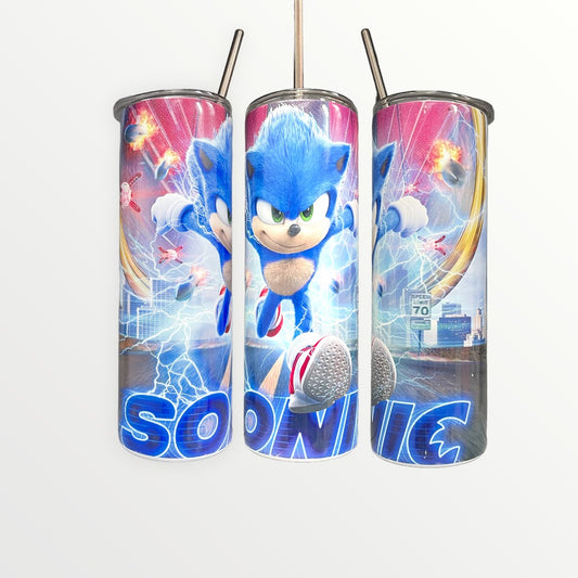 Sonic the Hedgehog Tumbler With Optional Personalisation