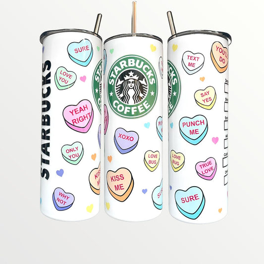 Starbucks LOVE 20/30oz Insulated Skinny Tumbler