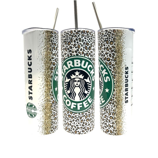 Starbucks Leopard Print 20/30oz Insulated Skinny Tumbler