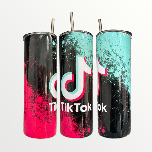 TikTok Influencer 20/30oz Insulated Skinny Tumbler