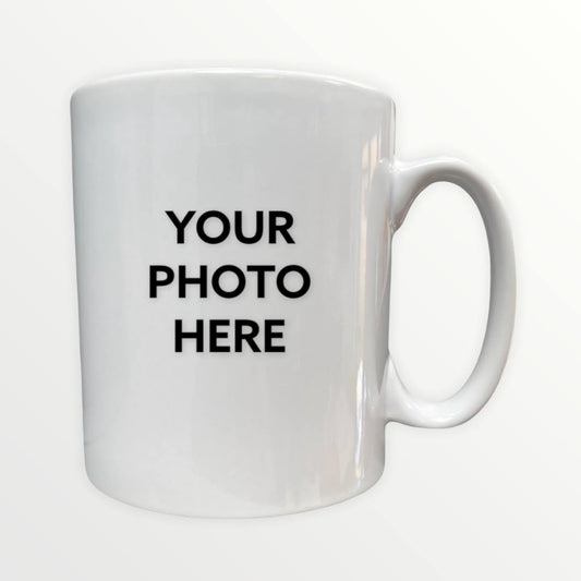 YOUR PHOTO UPLOAD 11 oz (312g) Novelty Mug with Optional Personalisation