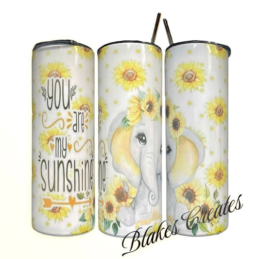 You Are My Sunshine 20/30oz Insulated Skinny Tumbler